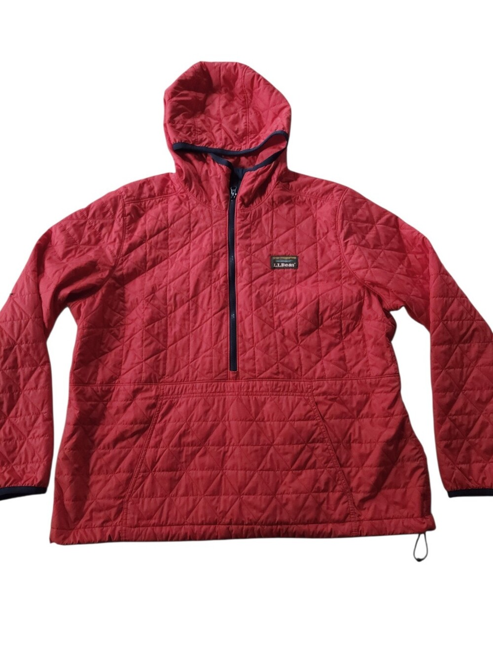L.L. Bean Womens Katahdin Insulated Hooded Gorpcore Pullover Jacket Sz 1X